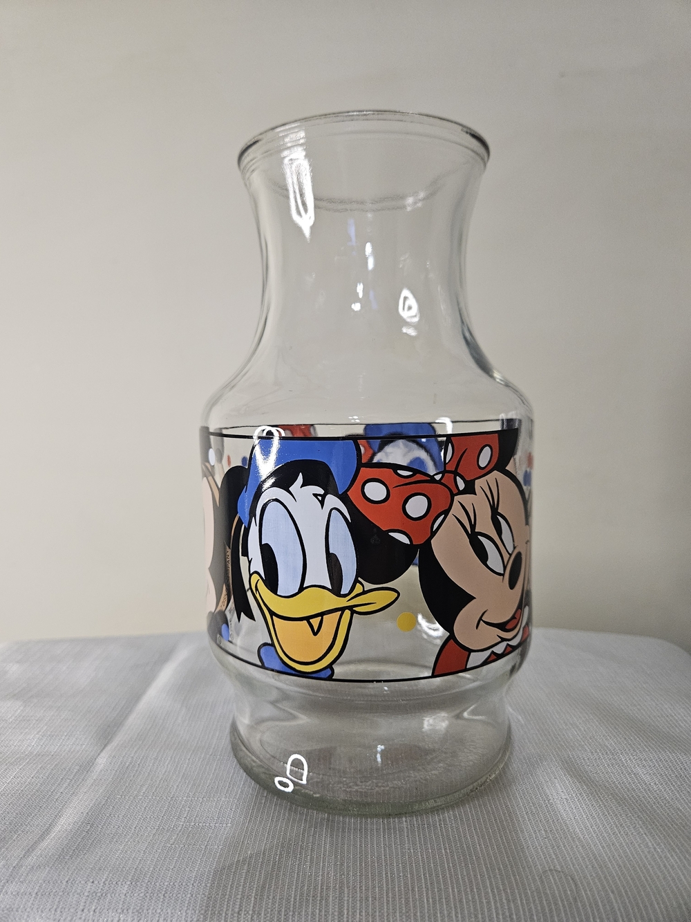 Vintage Anchor Hocking‎ Disney Juice Glass Carafe